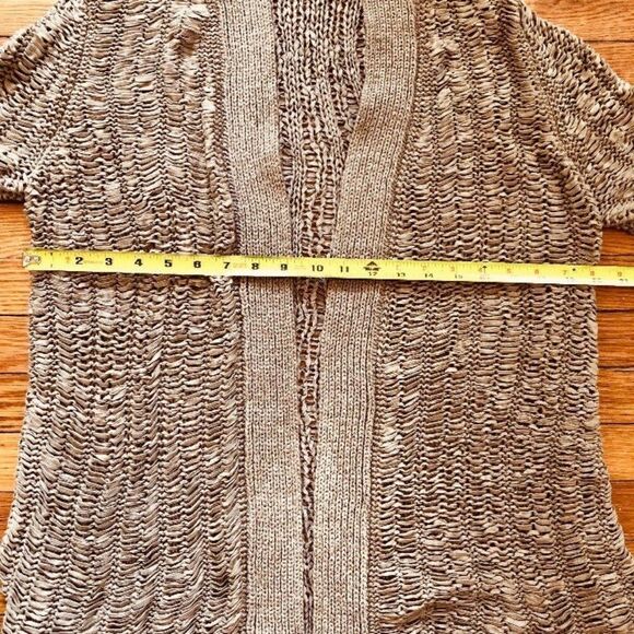 Chicos Womens Cardigan Chunky Knit Travel Size 2 - Picture 6 of 8